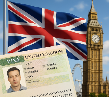 ویزای توریستی انگلستان